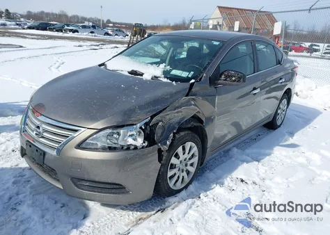 2015 Nissan Sentra Sv z USA, uszkodzony, nr VIN 3N1AB7AP6FL692539